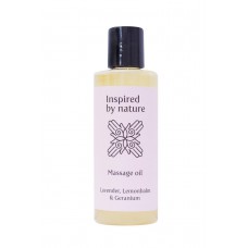 Lavender, Lemonbalm & Geranium Massageolie 100ml